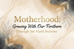 Mother and teenage son - parenting through adolescence and hard seasons