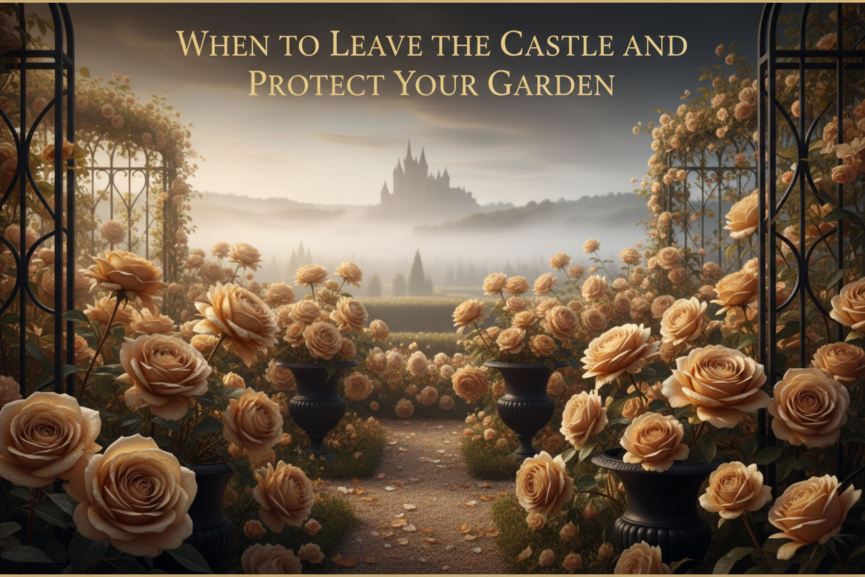 When to Leave the Castle and Protect Your Garden