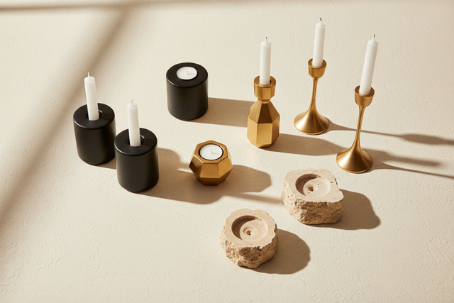 Luxury Candle Holders & Elegant Home Décor