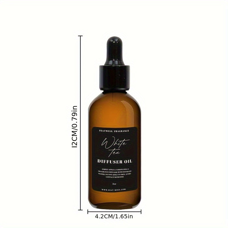 2oz Fragrance Oils for Aromatherapy - Humidifier Diffuser Oils for Home, Yoga, DIY Candle and Soap Making - Premium Essential Oils for Relaxation and Wellness