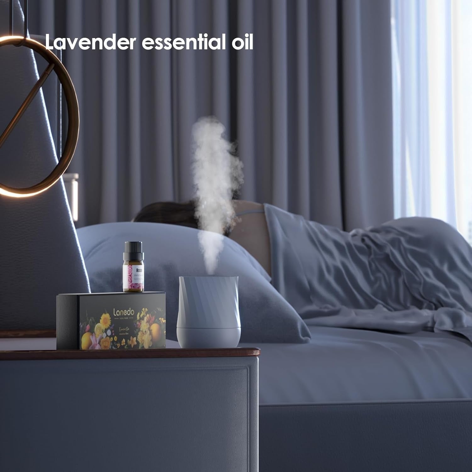 Aromatherapy Essential Oils Set - Not only for Relaxation and Soothing, but also can Home Care, Soap Scents, Candle Making Scents, Aromatherapy, Gifts - with Lavender, Lemon, Peppermint, Chamomile, Deep Sea, Rose Oils.