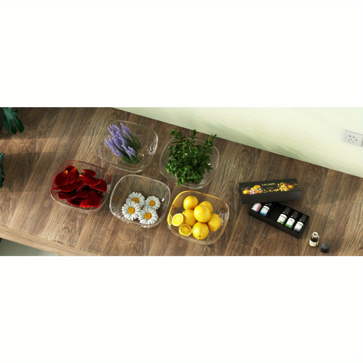 Aromatherapy Essential Oils Set - Not only for Relaxation and Soothing, but also can Home Care, Soap Scents, Candle Making Scents, Aromatherapy, Gifts - with Lavender, Lemon, Peppermint, Chamomile, Deep Sea, Rose Oils.