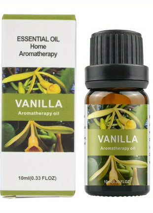 0.34oz Aromatherapy Essential Oils Set for Diffuser, DIY Jewelry Casting - Plant-Based Fragrance Oil, Multi-Scent Pack - Lavender, Rose, Jasmine, Lemon, Peppermint, Orange - Non-Toxic, Water-Soluble