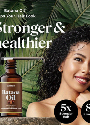 4Pcs Batana and Rosemary hair care Essential Oils, Batana Oil with Rosemary, Deep Moisturizing & Soothing, Care for Straight, Shiny and Voluminous Hair, Suitable for All Hair Types