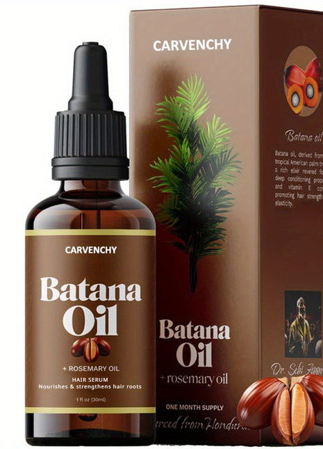4Pcs Batana and Rosemary hair care Essential Oils, Batana Oil with Rosemary, Deep Moisturizing & Soothing, Care for Straight, Shiny and Voluminous Hair, Suitable for All Hair Types
