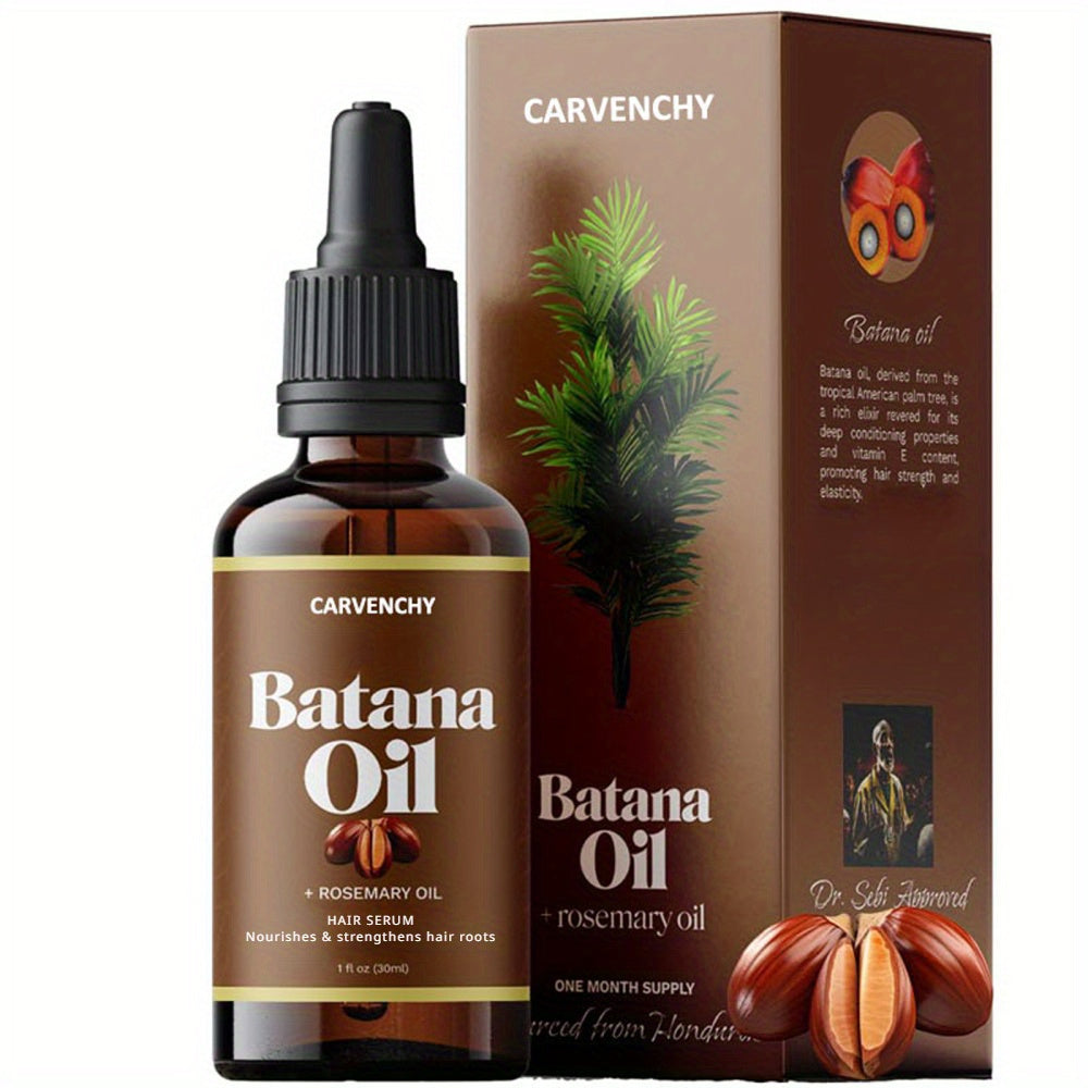 4Pcs Batana and Rosemary hair care Essential Oils, Batana Oil with Rosemary, Deep Moisturizing & Soothing, Care for Straight, Shiny and Voluminous Hair, Suitable for All Hair Types
