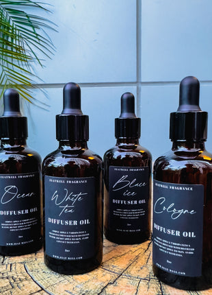 2oz Fragrance Oils for Aromatherapy - Humidifier Diffuser Oils for Home, Yoga, DIY Candle and Soap Making - Premium Essential Oils for Relaxation and Wellness