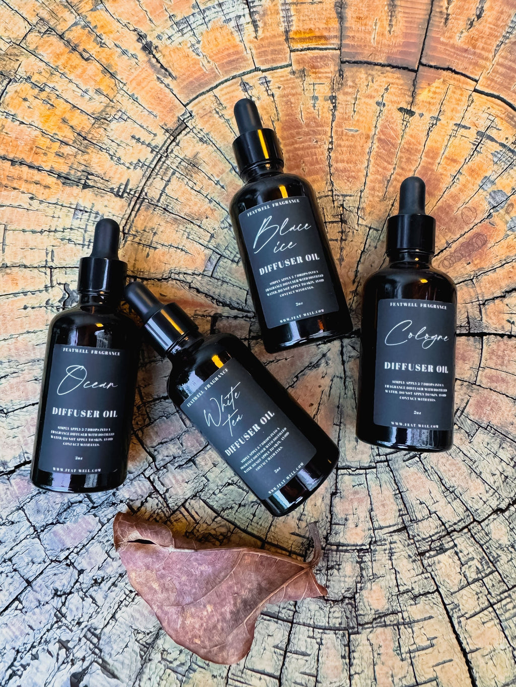 2oz Fragrance Oils for Aromatherapy - Humidifier Diffuser Oils for Home, Yoga, DIY Candle and Soap Making - Premium Essential Oils for Relaxation and Wellness