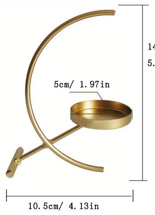 Simple Design Candle Holder for Dining Table Decor