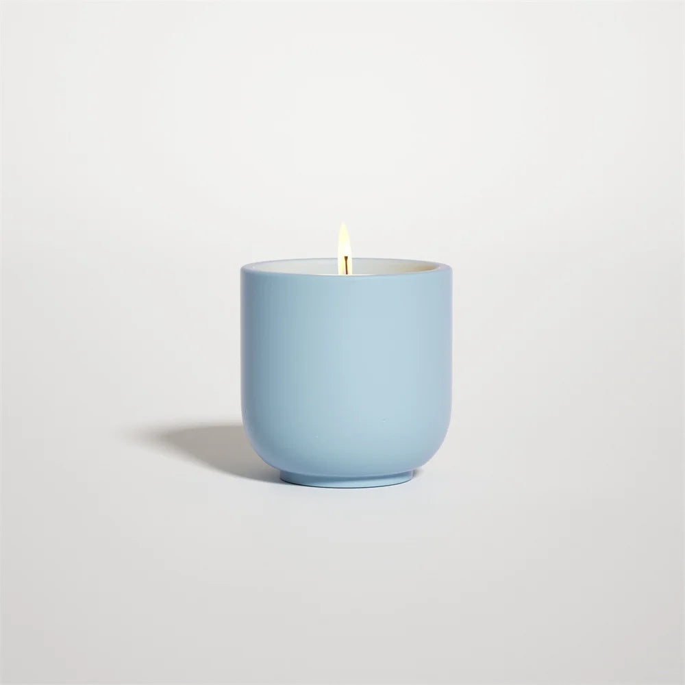 Nicole Handmade Column Candle Jar Holder Molds Concrete Cement Candle Vessel Silicone Resin Mould