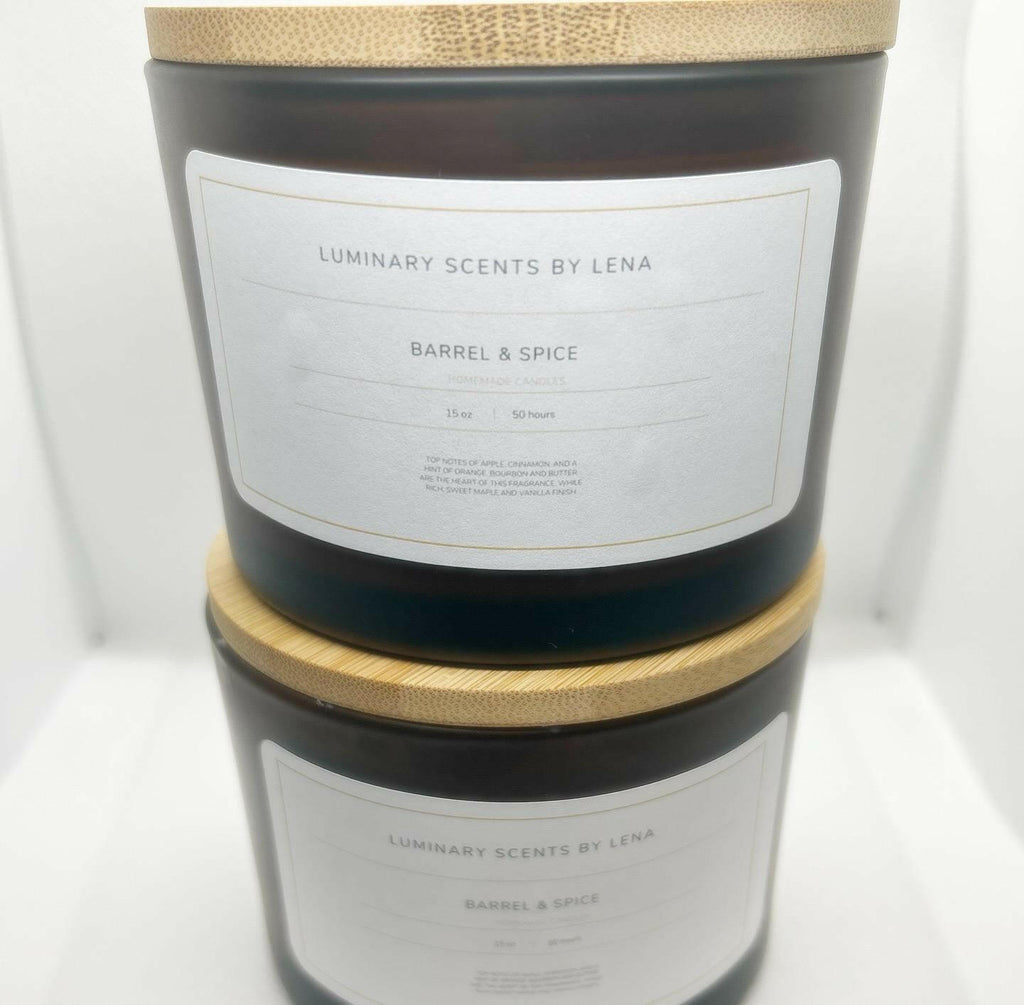 Barrel and Spice -  (maple, bourbon, apple) 15 oz
