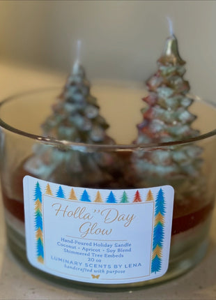 Holla’Day Glow – Christmas Tree Candle