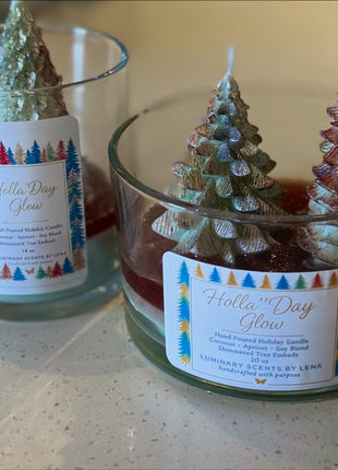 Holla’Day Glow – Christmas Tree Candle