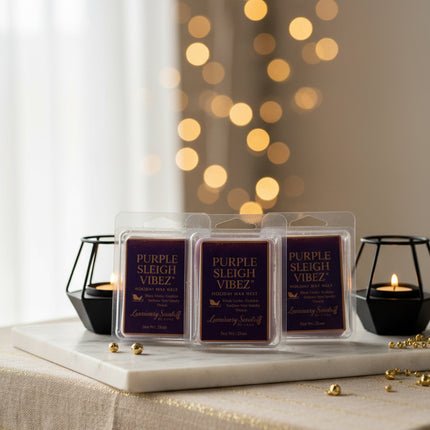 Purple Sleigh Vibez™ Holiday Wax Melt