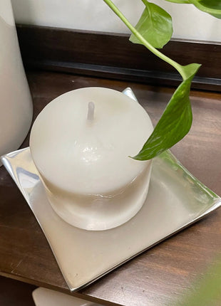 Multi-Purpose Wavy-Square Candle Holder