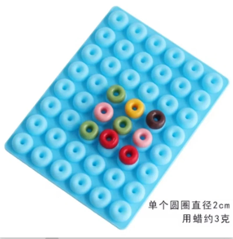 Emulational Cornmeal Candle Silicone Mold Fondant Baking Mould Candy Cake Biscuit Making Tools Kitchen Supplies Candle Moulds
