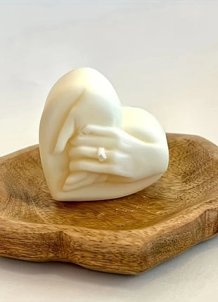 3D Heart-Shaped Silicone Candle Molds - Perfect for DIY Proposal, Valentine's Day, Aromatherapy Wax, Homemade Soap