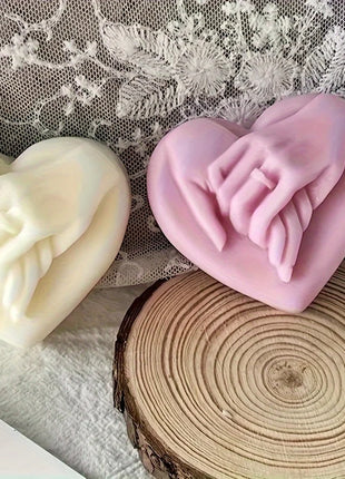 3D Heart-Shaped Silicone Candle Molds - Perfect for DIY Proposal, Valentine's Day, Aromatherapy Wax, Homemade Soap