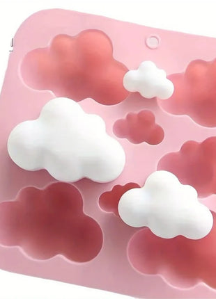 1pc The Cloud-shaped Mold for Candles Can Be Used To Make Molds for Candles and Soap Supplies