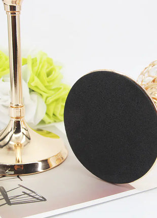 Creative Gold Crystal Candle Holder for Romantic Decor