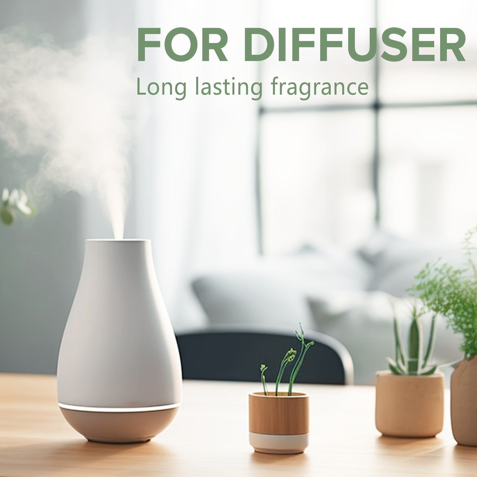PHATOIL 9pcs 10ml/0.33Fl.Oz Essential Oils Set For Diffusers Humidifier Reed Diffuser