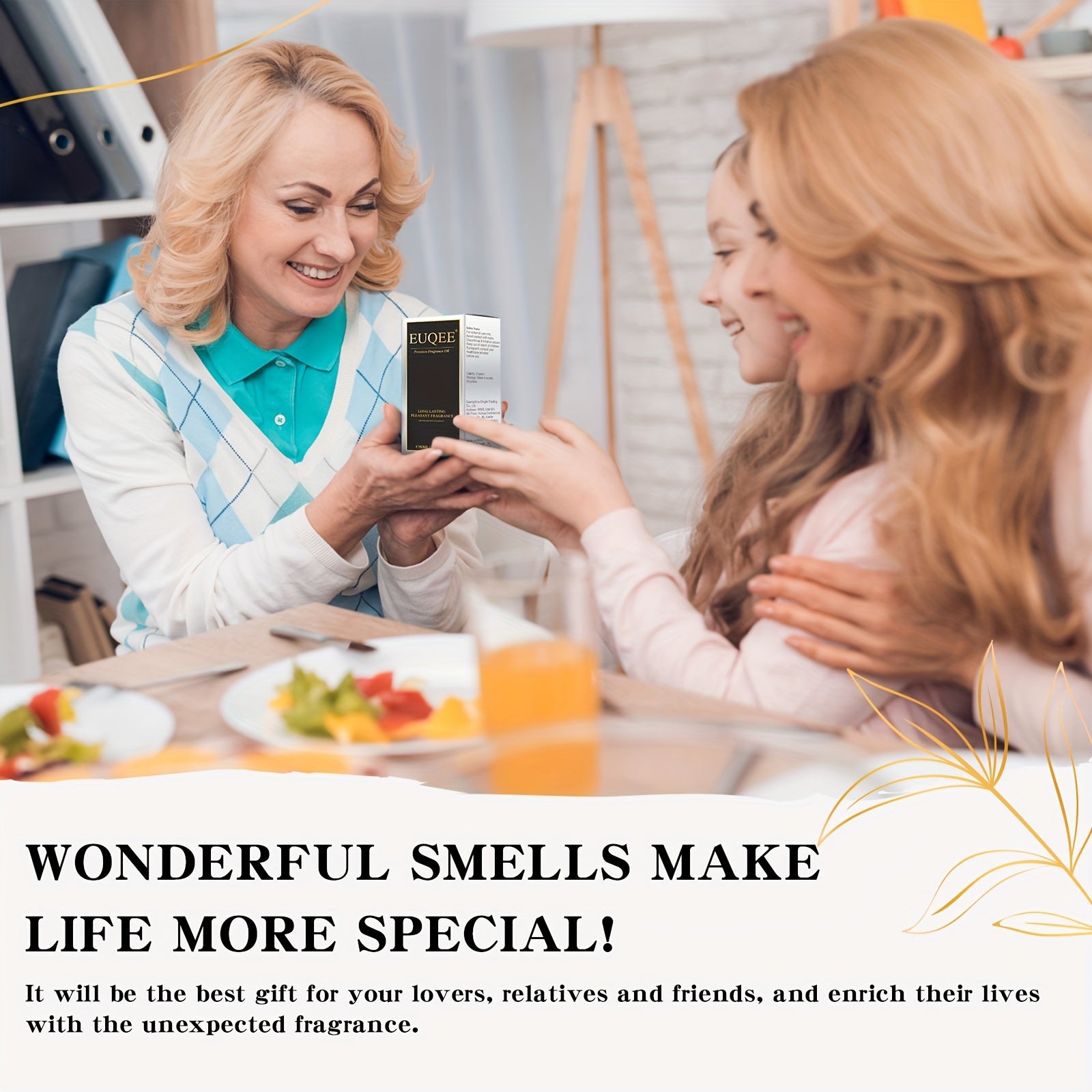 EUQEE 2pcs Gardenia Fragrance Essential Oils 60ml/2.02Fl.Oz For Diffuser, Candle Making, Humidifier