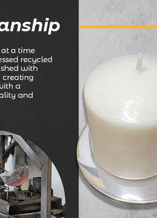 Multi-Purpose Round Candle Holder / Coaster