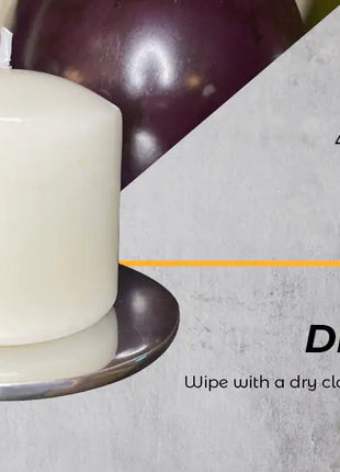 Multi-Purpose Round Candle Holder / Coaster