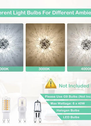 Crystal Recessed Chandelier  Unavailable Platforms- Welfel